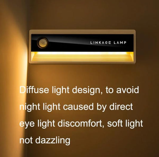 || 3Pcs Linkage Sensor Night Light Wireless Human