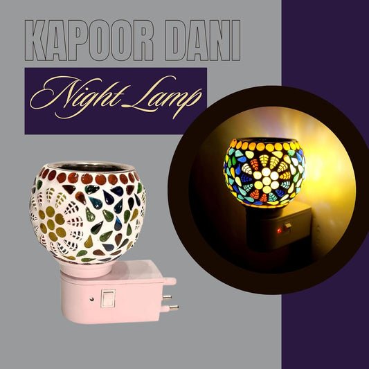 SOCIAL Animal Ceramic Aroma Camphor Diffuser Burner/Kapoor dani Electrical Camphor | Kapoor Dani Night Lamp Essential Oil Camphor Burner for Fragrance with Switch On/Off Button for Heating (Multi-01)
