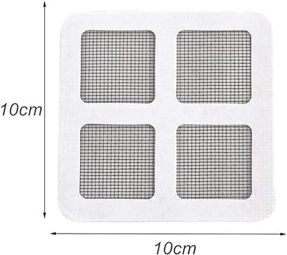 (10Pcs) Disposable Shower Cover Hair Catcher Shower Drain Mesh Stickers, Bathroom, Laundry, Bathtub, Kitchen Shower Drain Floor Sink Strainer Filter Mesh (5)