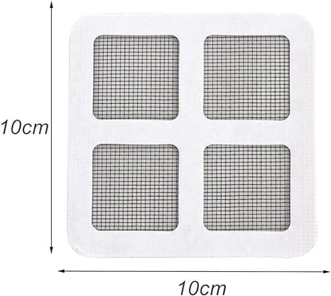(10Pcs) Disposable Shower Cover Hair Catcher Shower Drain Mesh Stickers, Bathroom, Laundry, Bathtub, Kitchen Shower Drain Floor Sink Strainer Filter Mesh (5)