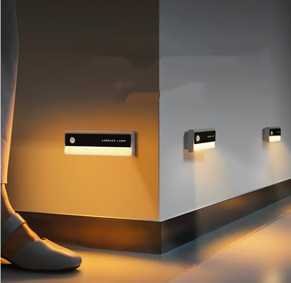 || 3Pcs Linkage Sensor Night Light Wireless Human