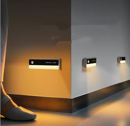 || 3Pcs Linkage Sensor Night Light Wireless Human