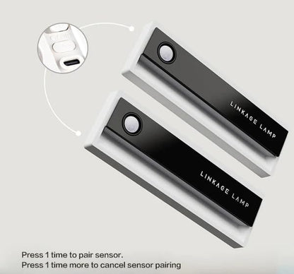 || 3Pcs Linkage Sensor Night Light Wireless Human