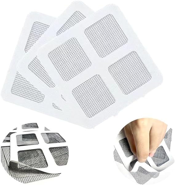 (10Pcs) Disposable Shower Cover Hair Catcher Shower Drain Mesh Stickers, Bathroom, Laundry, Bathtub, Kitchen Shower Drain Floor Sink Strainer Filter Mesh (5)