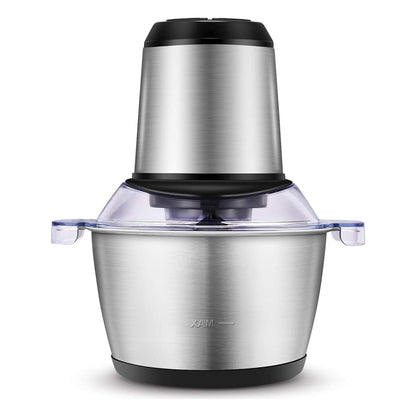 Electric Chopper, Stainless Steel Bowl Heavy 700W Motor - 2 Speed Modes for Kitchen Food Processor, Meat, Vegetables, Onion, Mince (2 Liter) (350ML) (3L)