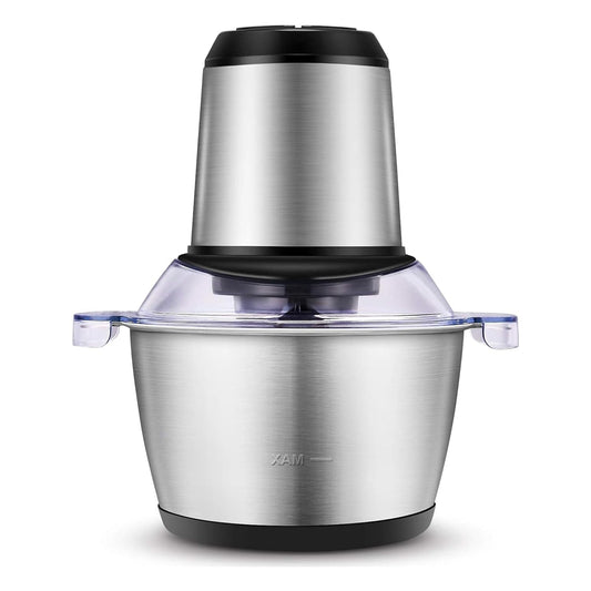 Electric Chopper, Stainless Steel Bowl Heavy 700W Motor - 2 Speed Modes for Kitchen Food Processor, Meat, Vegetables, Onion, Mince (2 Liter) (350ML) (3L)