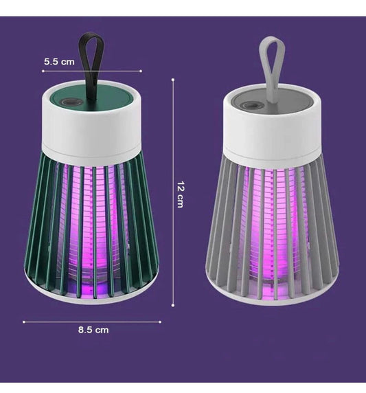 Eco-Friendly LED Mosquito Killer Machine ? USB-Powered Indoor Bug Zapper for Home ? Chemical-Free Insect Trap Safe for Kids & Pets ? Easy to Clean, Compact Design (Mosquito LAMP)