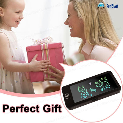 Writing Tablet Pencil Case for – 2 in 1 LCD Digital Slate for, E-Note Pad, Pencil Box for Kids, Doodle Writing Board for School Going Kids, Educational